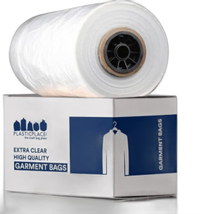 Clear Polythene Garment Covers (21" x 7" x 40")