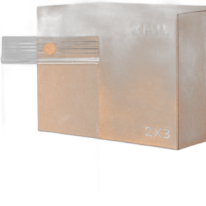 Clear Resealable Hanging Zipper Bags (2" x 3")