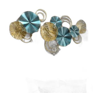 Decorative Metal Wall Art (Type: Abstract)