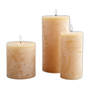 Decorative Pillar Candles (Type: Scented)