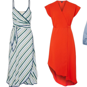 Flattering Rayon Wrap Dresses